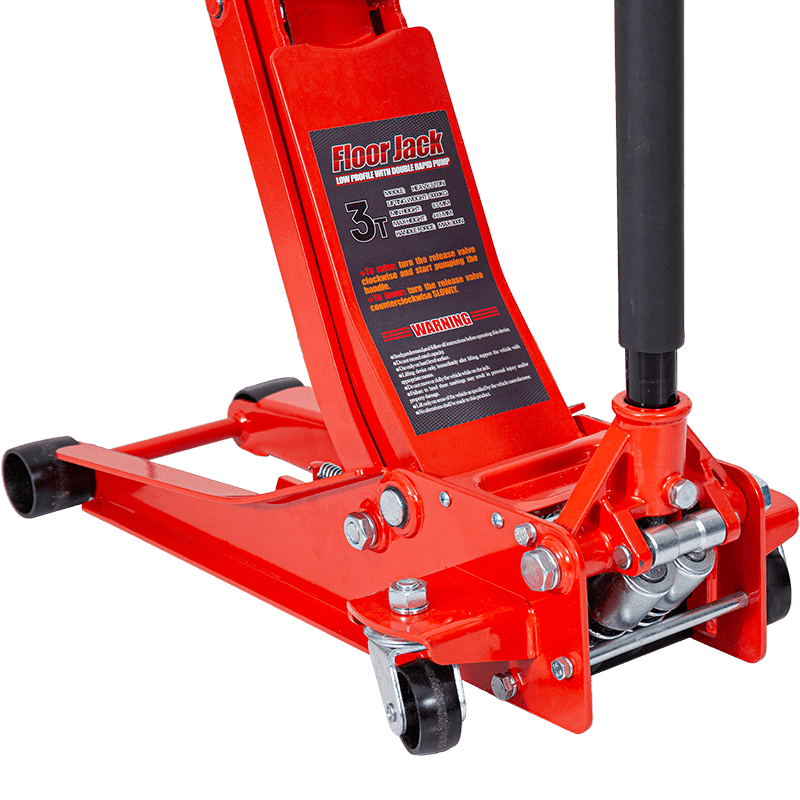 OY1051L 3Ton Professional Low-Profile Floor Jack (Double pump)