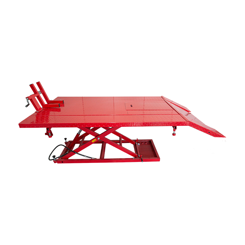OY6005 1500LB Wide-Platform Air Motorcycle Lift