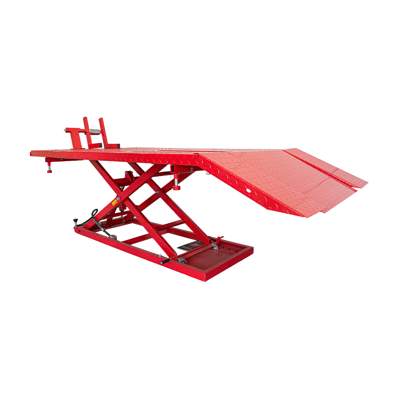 OY6005 1500LB Wide-Platform Air Motorcycle Lift
