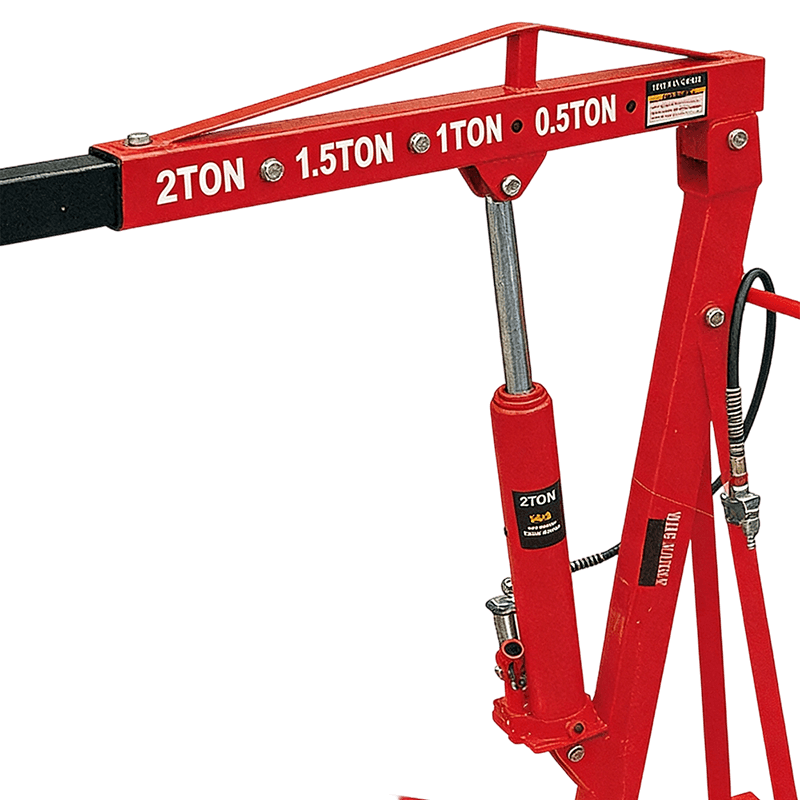 OY5102B-Q 2Ton Quick-Fold CE-Professional Shop Crane