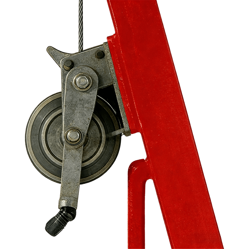 OY5105D 2000LBS hand-operated hydraulic Pick Up Crane
