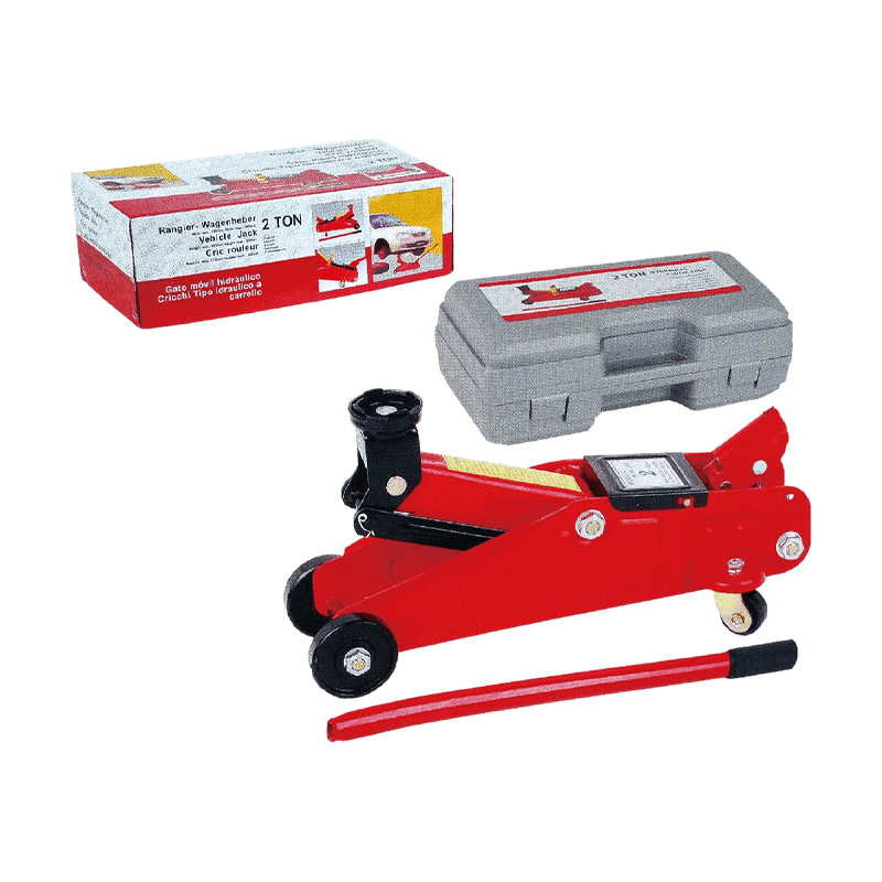 OY8201 2Ton caster-mounted Floor Jack