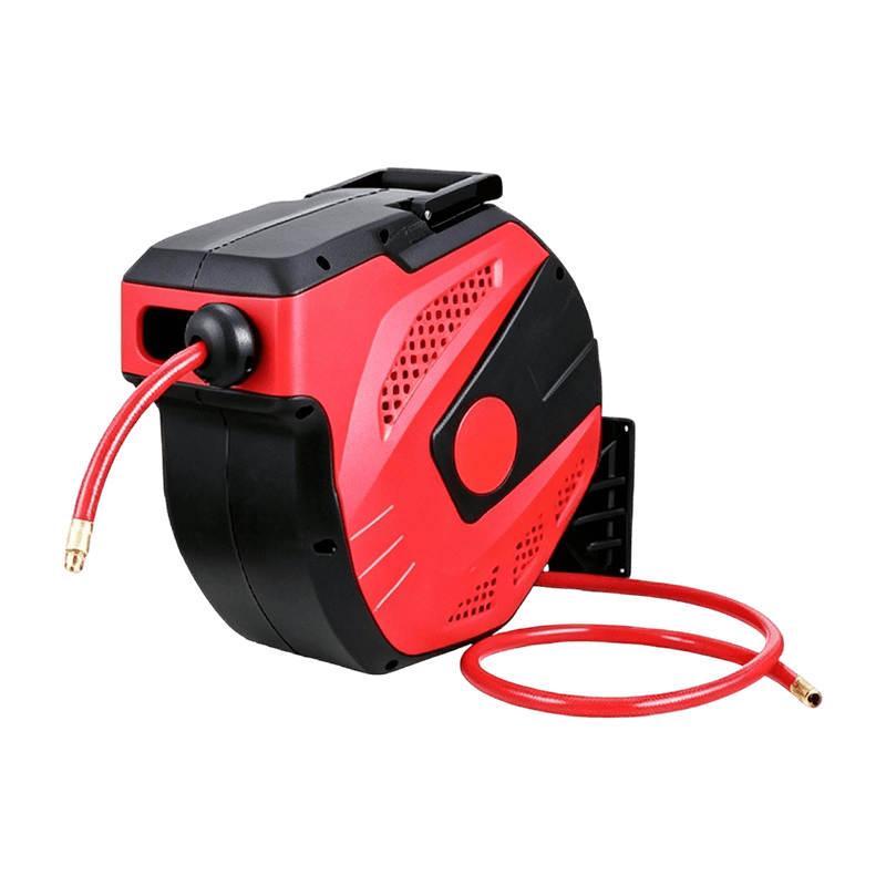 OY6606 Dual-Section 15M Air Hose Reel with Lead-In